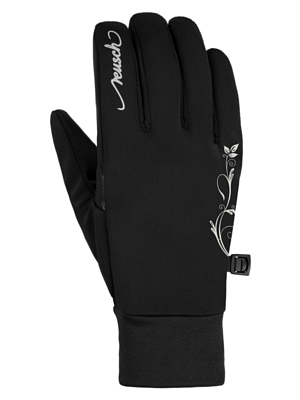 Перчатки REUSCH Saskia TOUCHTEC Black/Silver