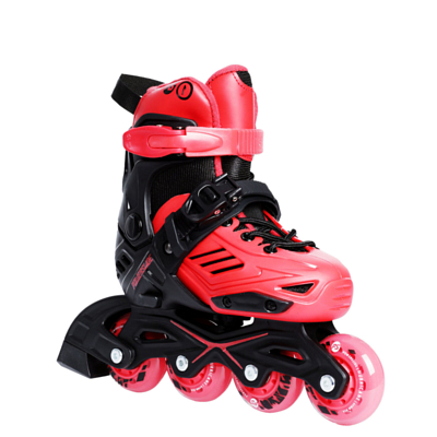 Роликовые коньки Powerslide Khaan Junior LTD Black/Red