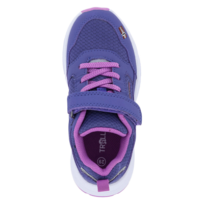 Кроссовки Trollkids Kids Haugesund Sneaker Violet Blue/Mallow Pink