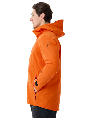 Куртка горнолыжная HEAD Kore Nordic Fluo Orange