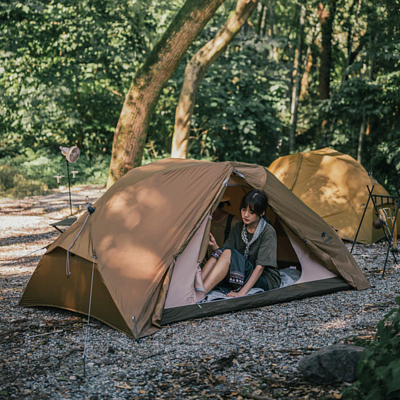 Палатка кемпинговая Naturehike Canyon 2 person One touch open tent Army Green