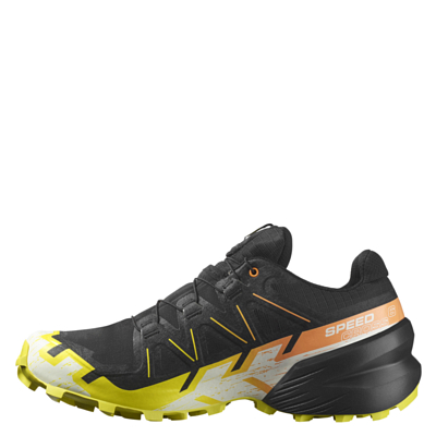 Кроссовки SALOMON Speedcross 6 GTX Black/Sulphur Spring/Bird Of Paradise