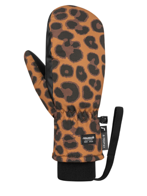 Варежки REUSCH Carter R-Tex Xt Black/Brown Leopard