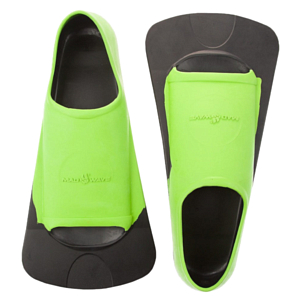 Ласты для бассейна MAD WAVE Fins Training II Rubber Green