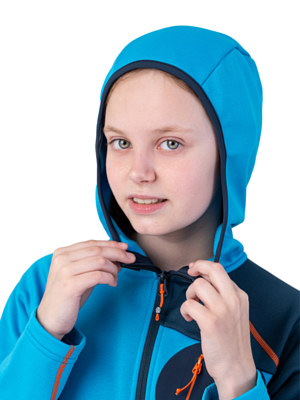 Толстовка для активного отдыха детская Ternua Zatle Jkt Kid Nautical Blue