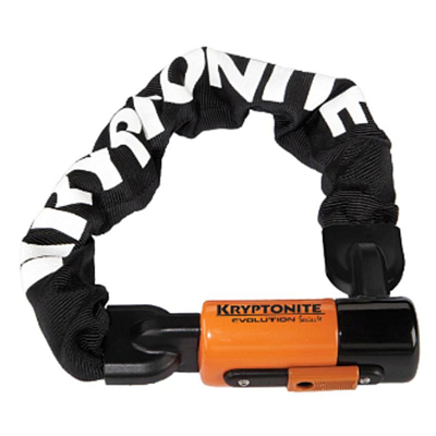 Замок велосипедный Kryptonite Evolution 1055 MINI Integrated chain 21&quot; (10mm x 55cm)