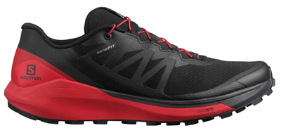 Беговые кроссовки SALOMON Sense Ride 4 Black/Goji Berry