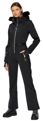 Комбинезон горнолыжный EA7 Emporio Armani Softshell Jumpsuit W Black