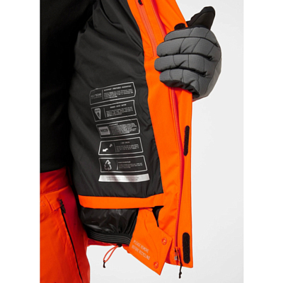 Куртка горнолыжная HELLY HANSEN Bonanza Mono Material Jacket Bright Orange