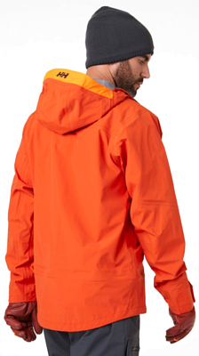 Куртка горнолыжная HELLY HANSEN 2021-22 Sogn Shell 2.0 Jacket Patrol Orange