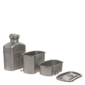 Набор посуды Naturehike Titanium Cooking Set Titanium