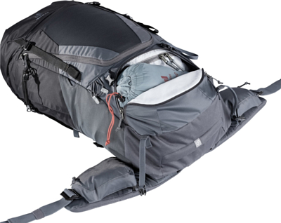 Рюкзак Deuter Futura Air Trek 50+10 Black-Graphite