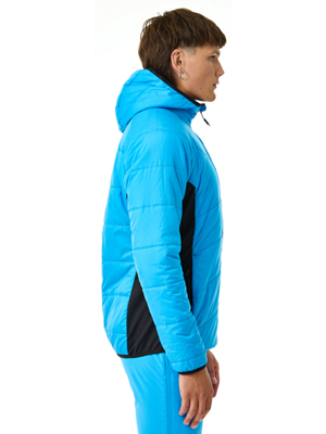 Куртка беговая Nordski Hybrid Warm 2.0 Light Blue/Black