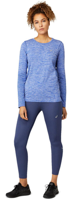 Футболка с длинным рукавом Asics Race Seamless Ls Monaco Blue