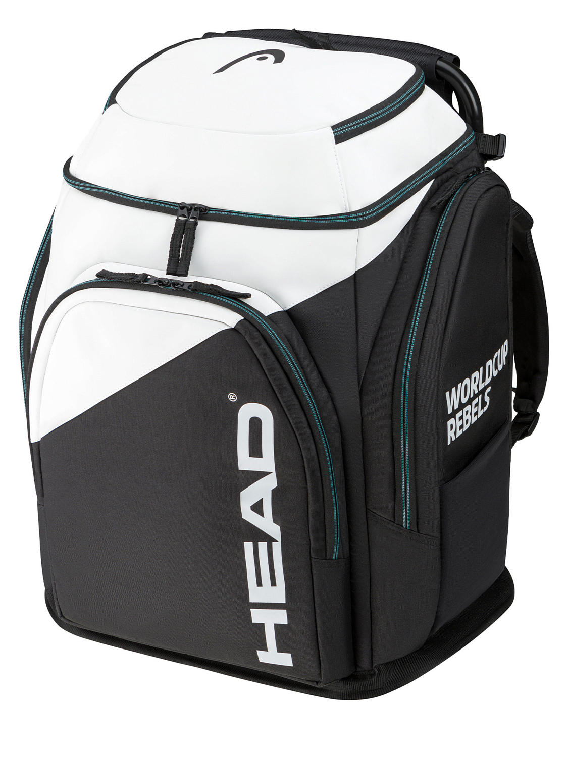 Рюкзак HEAD Rebels Coaches Racing со стулом 75L Black/White/Speed Blue