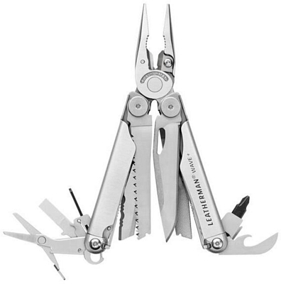 Мультиинструмент Leatherman Wave Plus 18 инстр, 10см, чехол нейлон