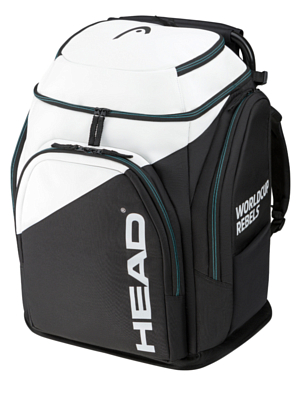 Рюкзак HEAD Rebels Coaches Racing со стулом 75L Black/White/Speed Blue