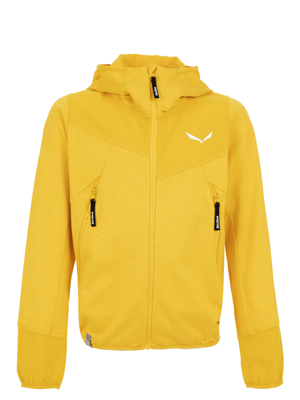 Флисовая куртка детская Salewa Agner Melange Hooded Gold Melange