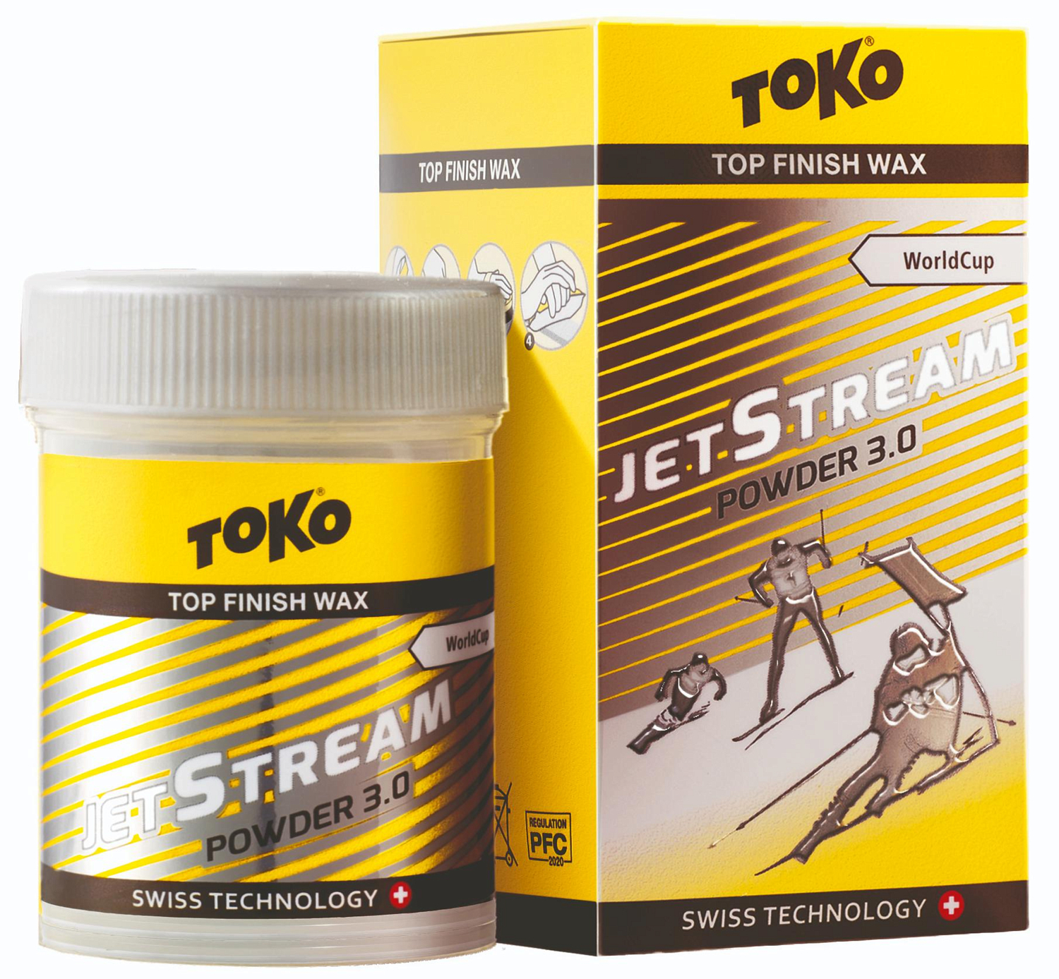 Порошок-ускоритель TOKO JetStream Powder 3.0 Yellow Yellow