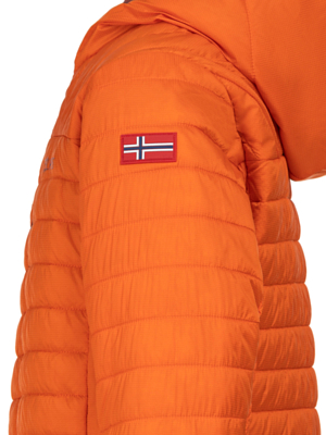 Куртка детская Trollkids Eikefjord Bright Orange/Red Brown