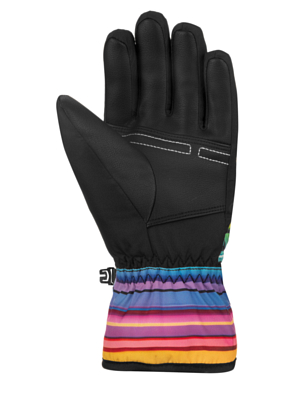 Перчатки REUSCH Alan Junior Blck/Multicol Lines