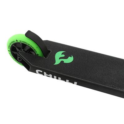 Самокат трюковой Chilli Pro Scooter Base Black/Green