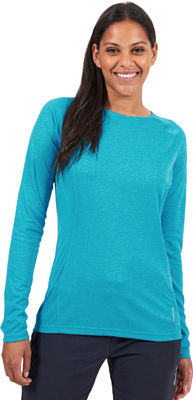 Футболка с длинным рукавом Montane Fem Dart Long Sleeve T-Shirt Blue Ridge