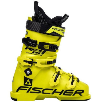 Горнолыжные ботинки детские FISCHER RC4 80 THERMOSHAPE - YELLOW/YELLOW