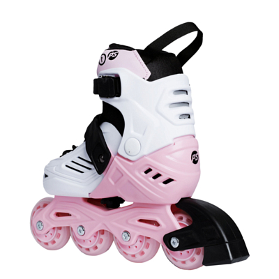 Роликовые коньки Powerslide Khaan Junior LTD White/Pink