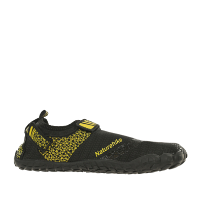 Акватапки Naturehike Silicone anti-slip wading shoes Black/Yellow