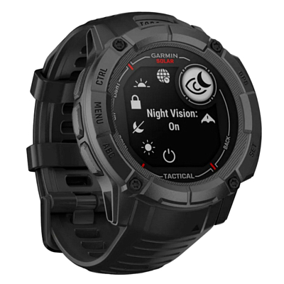 Часы Garmin Garmin Instinct 2X Solar Tactical Edition 50мм Черный