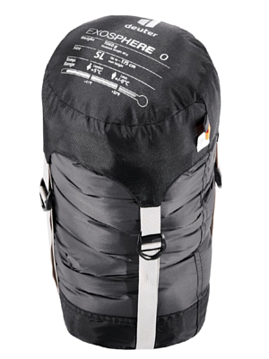 Спальник Deuter Exosphere 0° SL правый Graphite/Mango