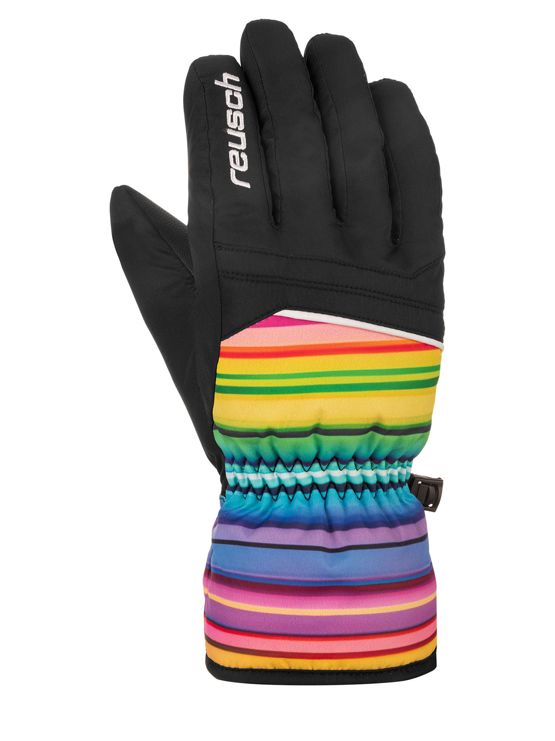 Перчатки REUSCH Alan Junior Blck/Multicol Lines