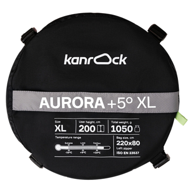 Спальник Kanrock Aurora +5 XL Grey