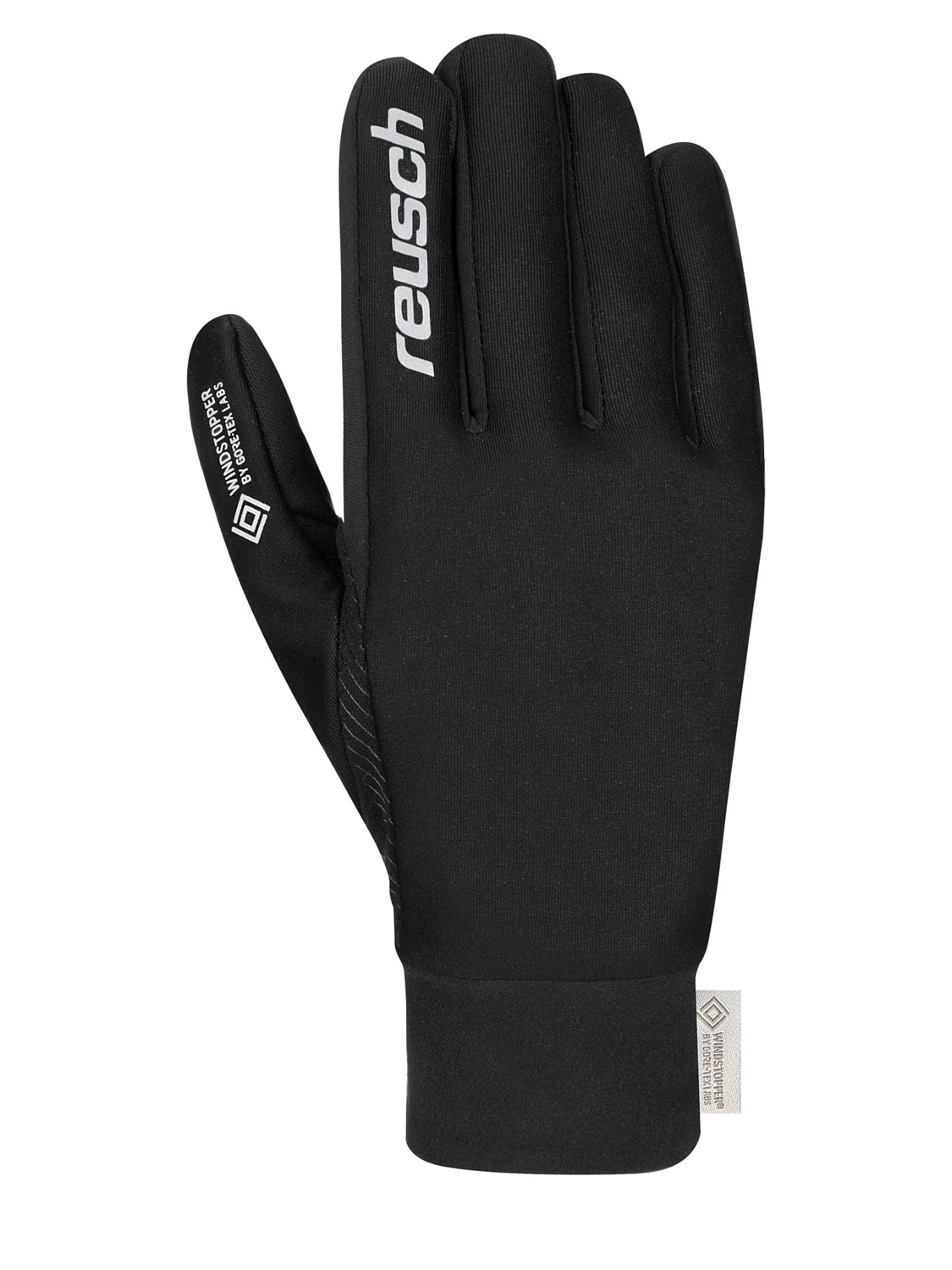 Перчатки REUSCH Karayel Windstopper Touch-Tec Black/Silver