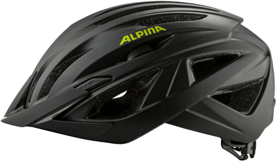 Велошлем ALPINA Parana Black-Neon Yellow Matt