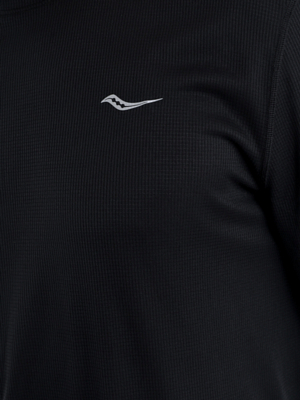 Футболка с длинным рукавом Saucony Stopwatch Long Sleeve Black