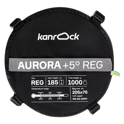 Спальник Kanrock Aurora +5 Regular Grey