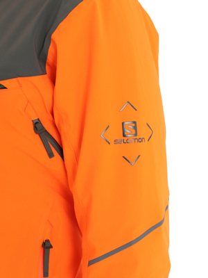 Куртка горнолыжная SALOMON Brilliant Jkt Men'S red Orange/Pureed