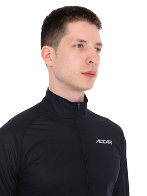 Велокуртка Accapi Wind/Waterproof Jacket Full Zip M Black