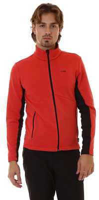 Толстовка COLMAR Full zip str Bright/red