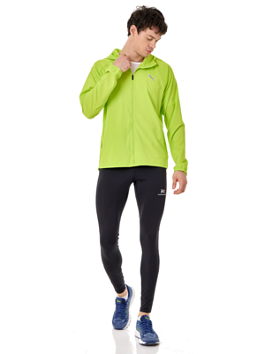 Куртка беговая Puma Favorite Hooded Lime Pow