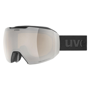 Маска горнолыжная UVEX Epic Attract Black Dl/Fm Silver-Yellow