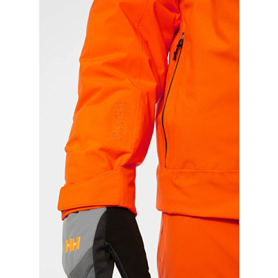 Куртка горнолыжная HELLY HANSEN Bonanza Mono Material Jacket Bright Orange