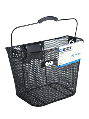 Корзина Oxford Wire Front Basket Quick Release Black