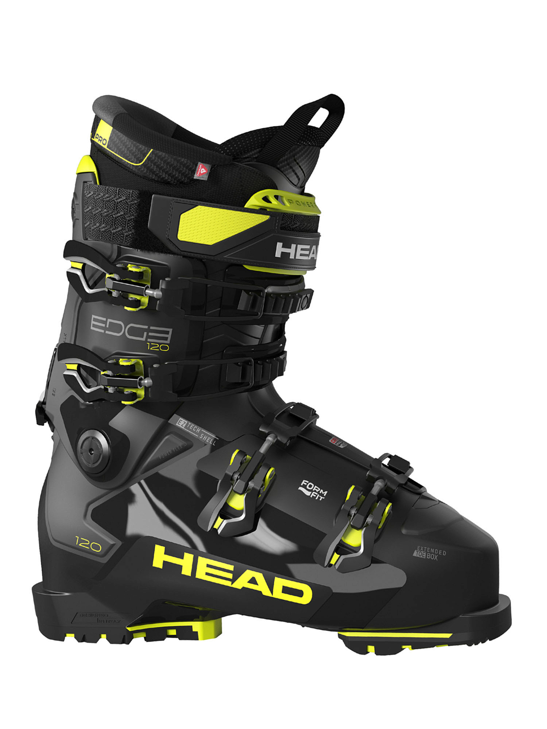 Горнолыжные ботинки HEAD Edge 120 HV GW Black/Yellow