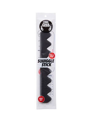 Наклейка на сноуборд CRABGRAB Squiggle Stick Black