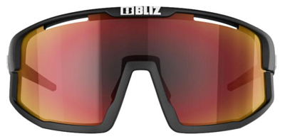 Очки солнцезащитные BLIZ Vision Matt Black/Smoke Red Mult S3