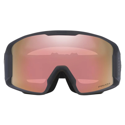 Маска горнолыжная OTG Oakley Line Miner Matte B1B Forged Iron/Prizm Rose Gold Iridium