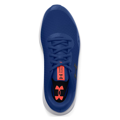 Кроссовки Under Armour Bgs Charged Pursuit 3 Blue Mirage/After Burn